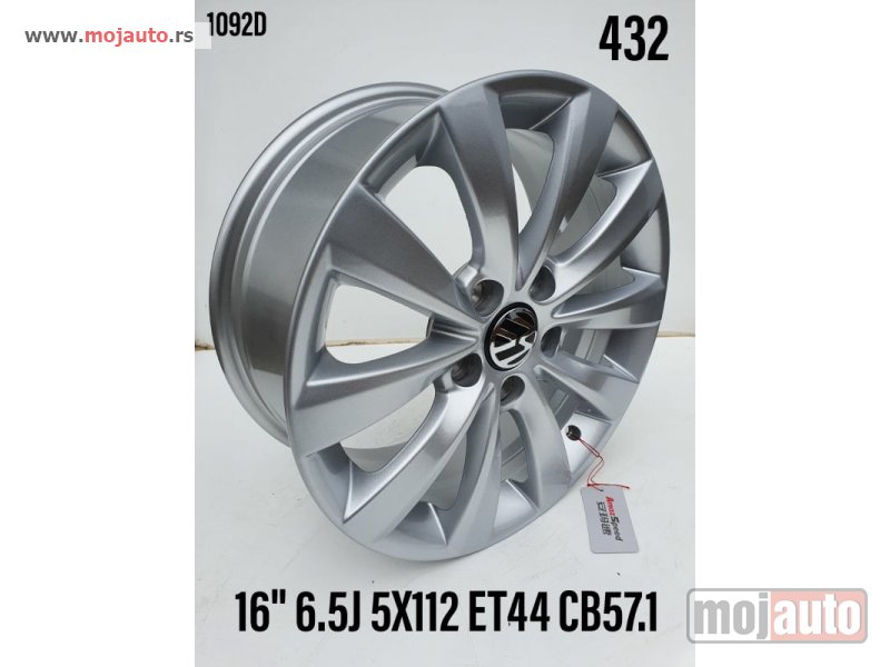 Glavna slika -  16 Alufelne vw 6,5jota/et44/cb 57,1. - MojAuto