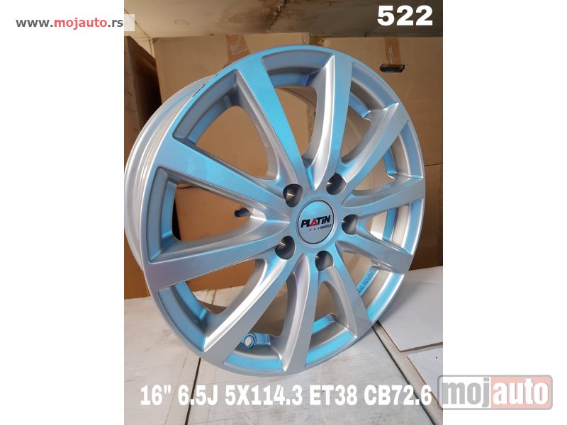 Glavna slika -  16 Alufelne 5x114,3/6,5jota/et38/cb72,6. - MojAuto