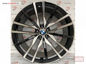 NOVI: delovi  22 BMW Alu felne 5x120,  22x10j, et40, cb 74,1.