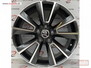 NOVI: delovi  17 Škoda Alu felne 5x112,  17x7j, et45, cb 57,