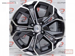 NOVI: delovi  Renault Alu felne 4x100,2 modela/15x6.5j, et38, cb 60,1