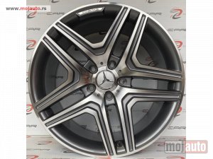 NOVI: delovi  Mercedes G klasa 20 Alu felne 5x130,  20x9.5j, et45, cb 84,1.