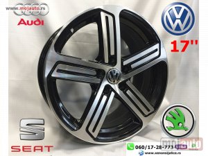 NOVI: delovi  ALUMINIJUMSKE FELNE VW,AUDI,SEAT,SKODA PROGRAM 17“