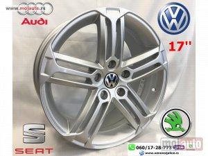 NOVI: delovi  ALUMINIJUMSKE FELNE VW,AUDI,SEAT,SKODA PROGRAM 17“