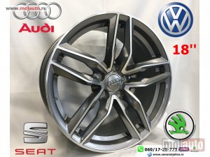 NOVI: delovi  ALUMINIJUMSKE FELNE VW,AUDI,SEAT,SKODA PROGRAM 18“