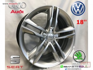 NOVI: delovi  ALUMINIJUMSKE FELNE VW,AUDI,SEAT,SKODA PROGRAM 18“