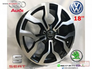 NOVI: delovi  ALUMINIJUMSKE FELNE VW,AUDI,SEAT,SKODA PROGRAM 18“