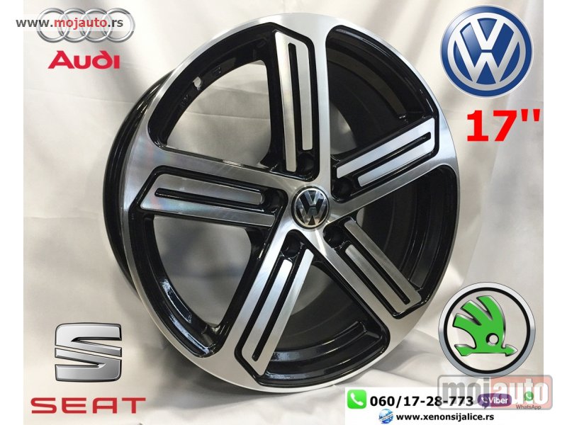 Glavna slika -  ALUMINIJUMSKE FELNE VW,AUDI,SEAT,SKODA PROGRAM 17“ - MojAuto