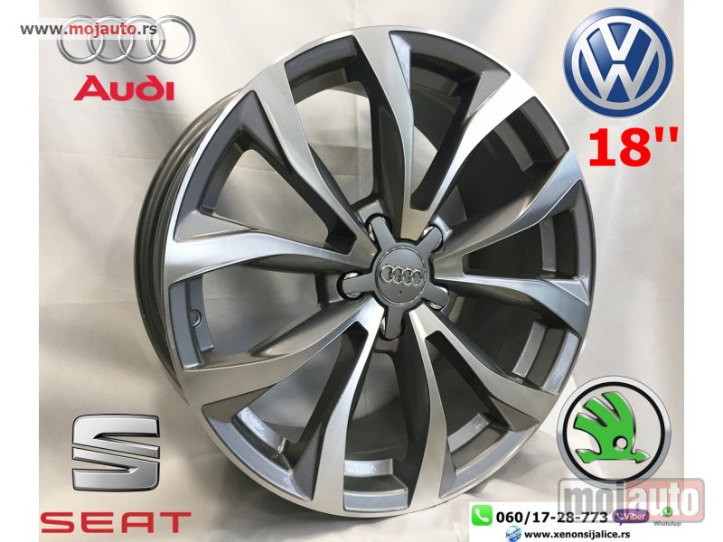 Glavna slika -  ALUMINIJUMSKE FELNE VW,AUDI,SEAT,SKODA PROGRAM 18“ - MojAuto