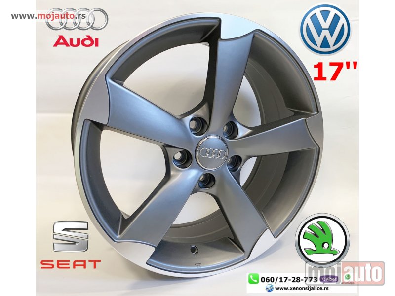 Glavna slika -  ALUMINIJUMSKE FELNE VW,AUDI,SEAT,SKODA PROGRAM 17“ - MojAuto