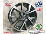 NOVI: delovi  ALUMINIJUMSKE FELNE VW,AUDI,SEAT,SKODA PROGRAM 18“