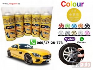 Glavna slika - Plasti dip sprej folija guma zuti - MojAuto
