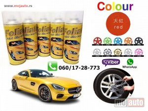 Glavna slika - Plasti dip sprej folija guma crveni - MojAuto