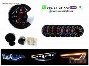 Glavna slika - Univerzalni sat za merenje pritiska turbine bar boost - MojAuto
