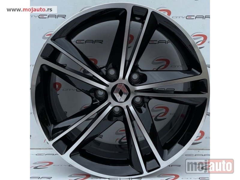 Glavna slika -  17 Renault,Nissan Alu felne 5x114.3,  17x7.5j, et38, cb 66,1. - MojAuto