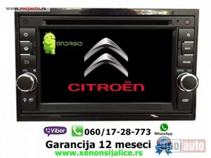 JUSTNAVI Za Citroen C3-XR C3XR 2010-2015 Auto Radio Multimedija