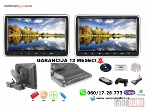 Glavna slika -  Multimedija monitor za decu dvd usb sd univerzalni 10 inca set - MojAuto