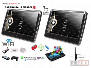 NOVI: delovi  Multimedija monitor za decu dvd usb sd univerzalni 10 inca set android