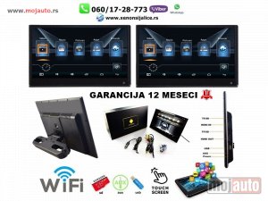 Glavna slika -  Multimedija monitor za decu dvd usb sd univerzalni 12 inca set android - MojAuto