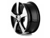 Slika 1 -  16 Alufelne 5x112/6,5j/et45/cb 57,1. Model:Dezent Re Black - MojAuto