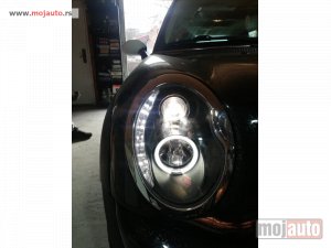 Glavna slika -  Devil Eye farovi MINI COOPER Hrom,black 01-08 + MOTOR - MojAuto