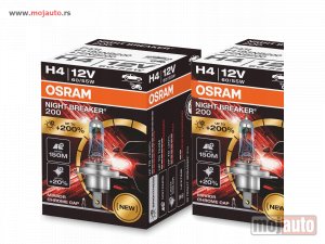 Glavna slika - Osram H4 NB200 % pojačana sijalica - MojAuto