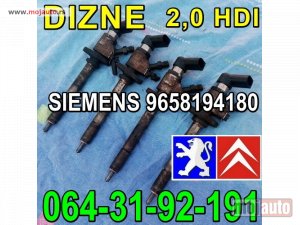 Glavna slika -  DIZNE 2,0 HDI Pežo Peugeot Citroen SIEMENS 9658194180 - MojAuto