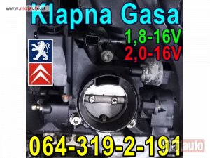 Glavna slika - KLAPNA LEPTIR GASA Pežo Peugeot Citroen 1,8 2,0 2009god. - MojAuto
