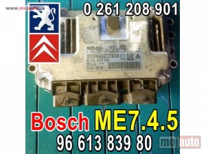 Glavna slika - KOMPJUTER Bosch ME7.4.5 Pežo 307 Peugeot Citroen 0 261 208 901 , 9661383980 - MojAuto