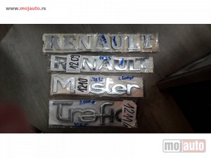 NOVI: delovi  Oznake za Renault  kombi vozila..