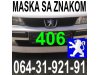 Slika 2 -  MASKA sa ZNAKOM Pežo 406 306 206 605 405 309 205 Peugeot - MojAuto