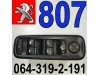Slika 6 -  Prekidač Podizača Prozora Peugeot 206 306 406 607 807 106 205 309 Partner 405 605 - MojAuto