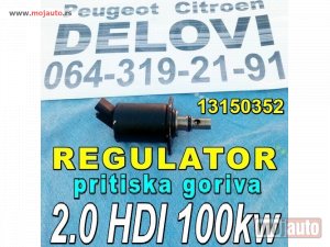 Glavna slika - REGULATOR pritiska goriva 13150352 Pežo Peugeot Citroen - MojAuto
