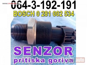 Glavna slika -  BOSCH 0281002534 SENZOR PRITISKA Goriva - MojAuto