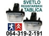 Slika 1 -  SVETLO za TABLICE Pežo Peugeot Citroen - MojAuto