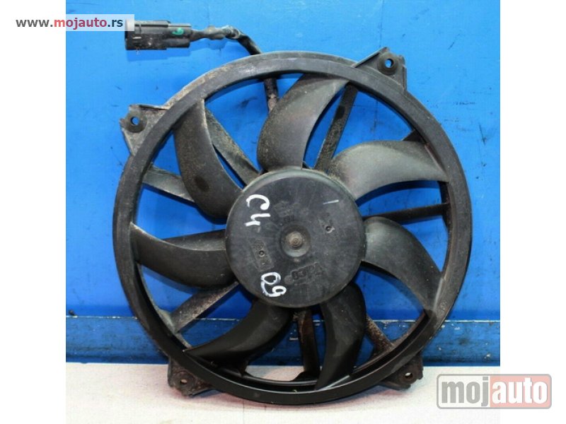Glavna slika -  VENTILATOR Hladnjaka Citroen C2 C3 C4 C5 C8 Saxo Xsara Picasso Berlingo - MojAuto