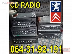 polovni delovi  CD Radio Pežo Peugeot Citroen