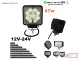 NOVI: delovi  LED FAR 10CM X 10CM 27W RADNI FAR WORKING LIGHT RADNO SVETLO