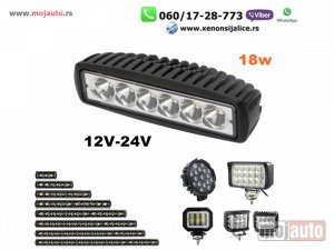 Glavna slika - LED FAR 18CM X 5CM 18W RADNI FAR WORKING LIGHT RADNO SVETLO - MojAuto