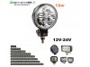 Slika 1 -  LED FAR 8CM 12W RADNI FAR WORKING LIGHT RADNO SVETLO - MojAuto