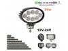 Slika 1 -  LED FAR 14CM X 9CM 24W RADNI FAR WORKING LIGHT RADNO SVETLO - MojAuto