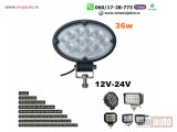 NOVI: delovi  LED FAR 18CM X 12CM 36W RADNI FAR WORKING LIGHT RADNO SVETLO