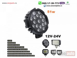 NOVI: delovi  LED FAR 16CM 51W RADNI FAR WORKING LIGHT RADNO SVETLO