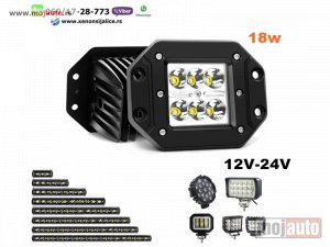 NOVI: delovi  LED FAR 12CM X 9CM 24W RADNI FAR WORKING LIGHT RADNO SVETLO