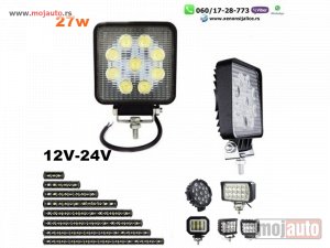 NOVI: delovi  LED FAR 10CM X 10CM 27W RADNI FAR WORKING LIGHT RADNO SVETLO