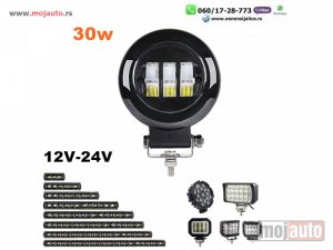 NOVI: delovi  LED FAR 11CM 30W RADNI FAR WORKING LIGHT RADNO SVETLO