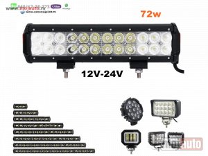 NOVI: delovi  LED BAR 12'' 30CM 72W LED FAR LED RADNI FAR LED WORKING LIGHT