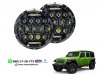 Slika 1 -  LED FAROVI UNIVERZALNI 18CM 2X60W BI LED FUL LED - MojAuto