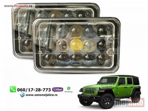 Glavna slika - LED FAROVI UNIVERZALNI 18CM X 13CM 2X60W BI LED FUL LED - MojAuto