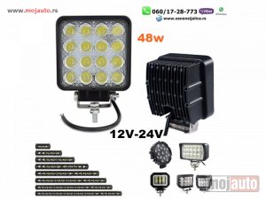 Glavna slika - LED FAR 11CM X 11CM 48W RADNI FAR WORKING LIGHT RADNO SVETLO DZIP KVAD PROGRAM - MojAuto